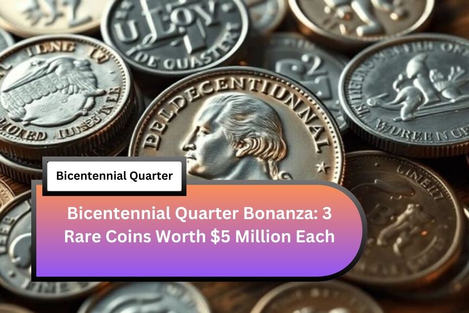 Bicentennial Quarter Bonanza: 3 Rare Coins Worth $5 Million Each