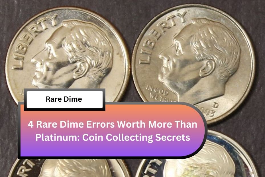 4 Rare Dime Errors Worth More Than Platinum: Coin Collecting Secrets